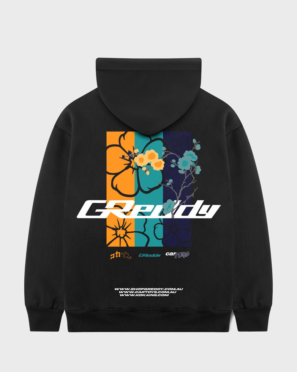 "GReddy" Collab Hoodie // BLACK – KOKA Dept.
