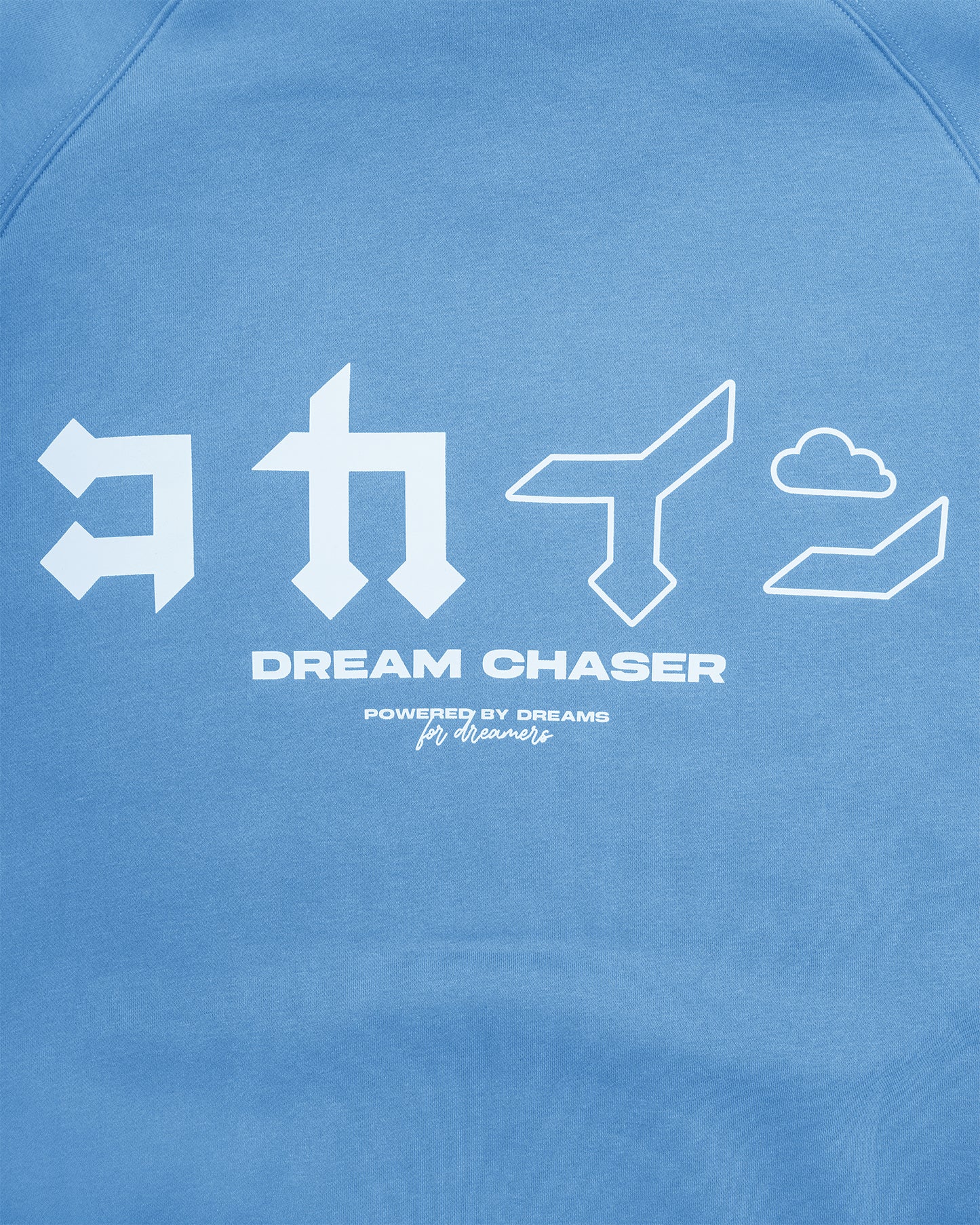 "Dream Chaser" Zip Up Hoodie // VIVID BLUE