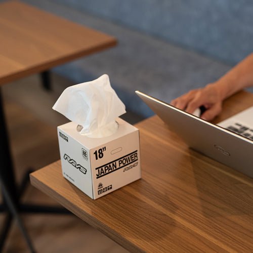 Rays WHEEL PACKAGE TISSUE BOX 24S IVORY - KOKA Dept.