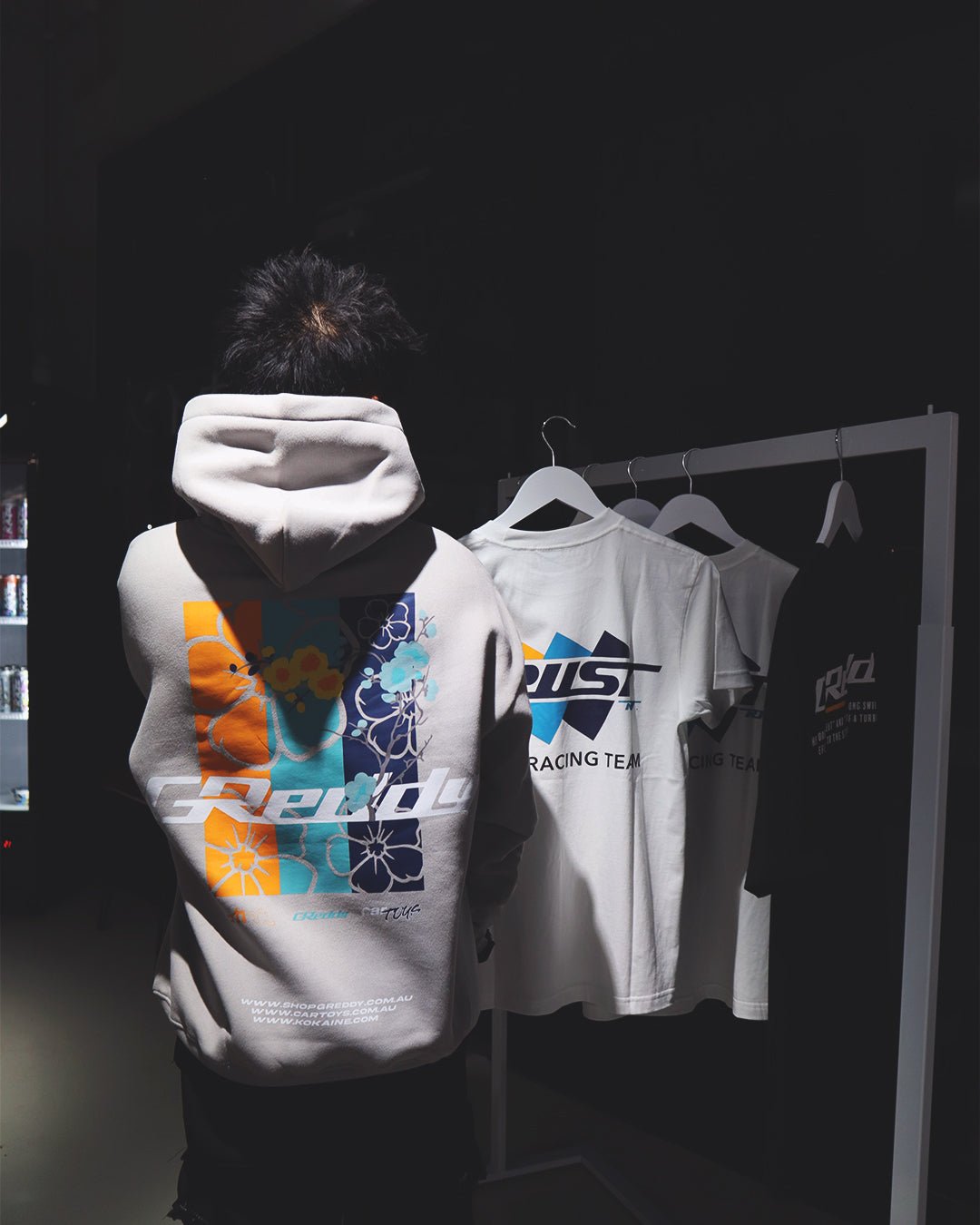 "GReddy" Collab Hoodie // NARDO GREY - KOKA Dept.