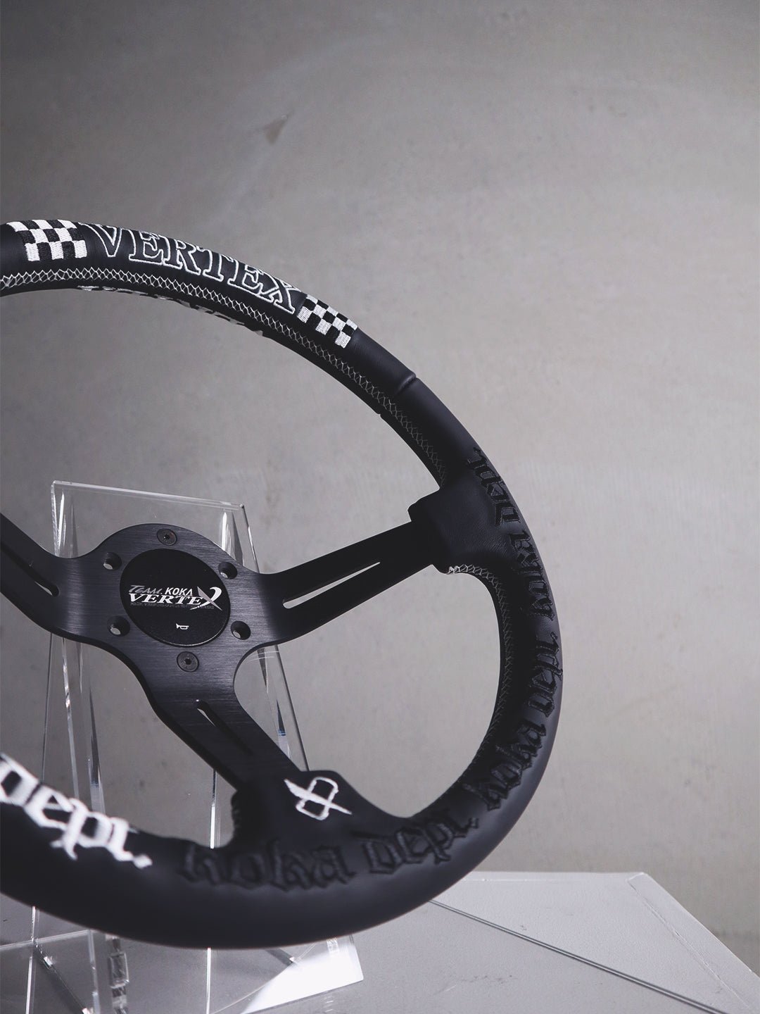 Vertex x KOKA Dept // Steering Wheel - KOKA Dept.