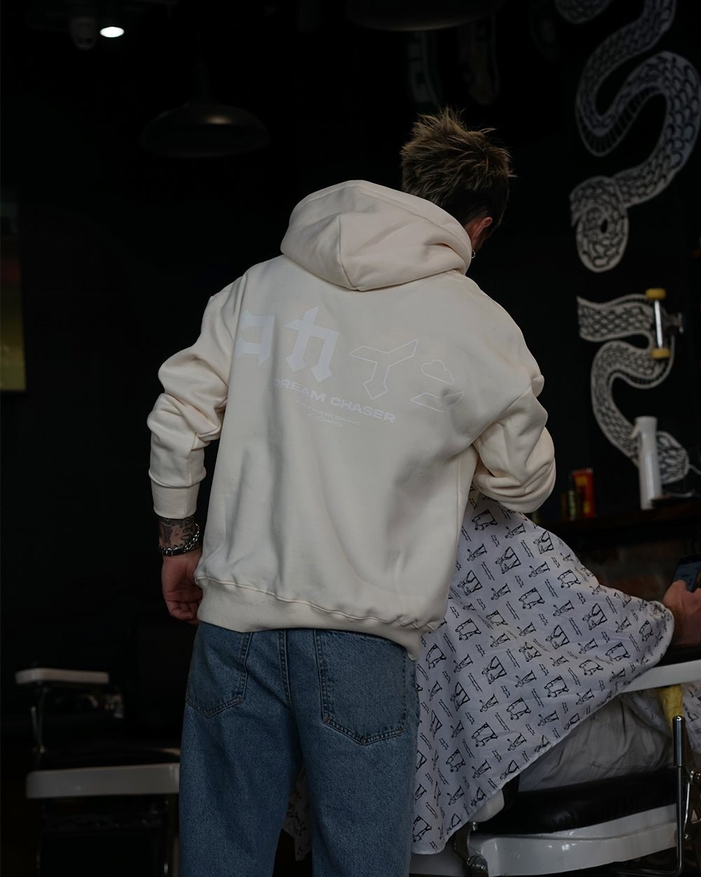 "Dream Chaser" Hoodie // CHAMPIONSHIP WHITE - KOKA Dept.