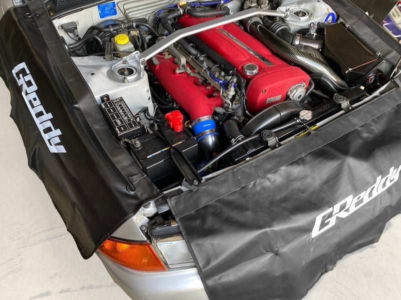 GReddy Front End Scratch Guard Set - Black - KOKA Dept.