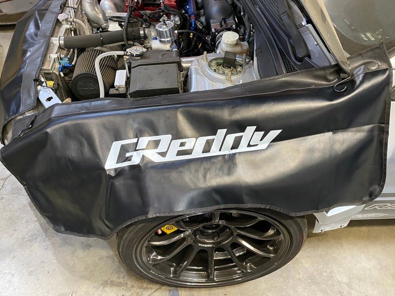GReddy Front End Scratch Guard Set - Black - KOKA Dept.