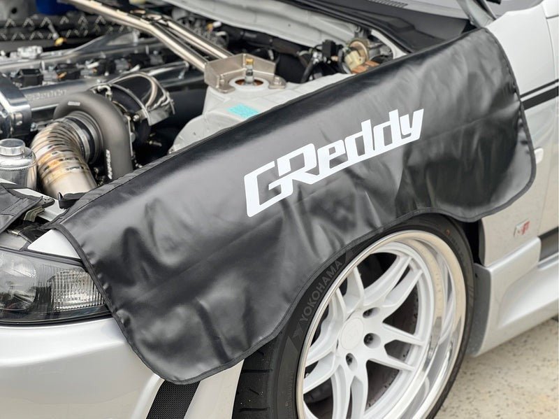 GReddy Front End Scratch Guard Set - Black - KOKA Dept.