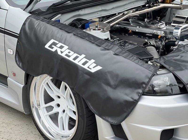 GReddy Front End Scratch Guard Set - Black - KOKA Dept.