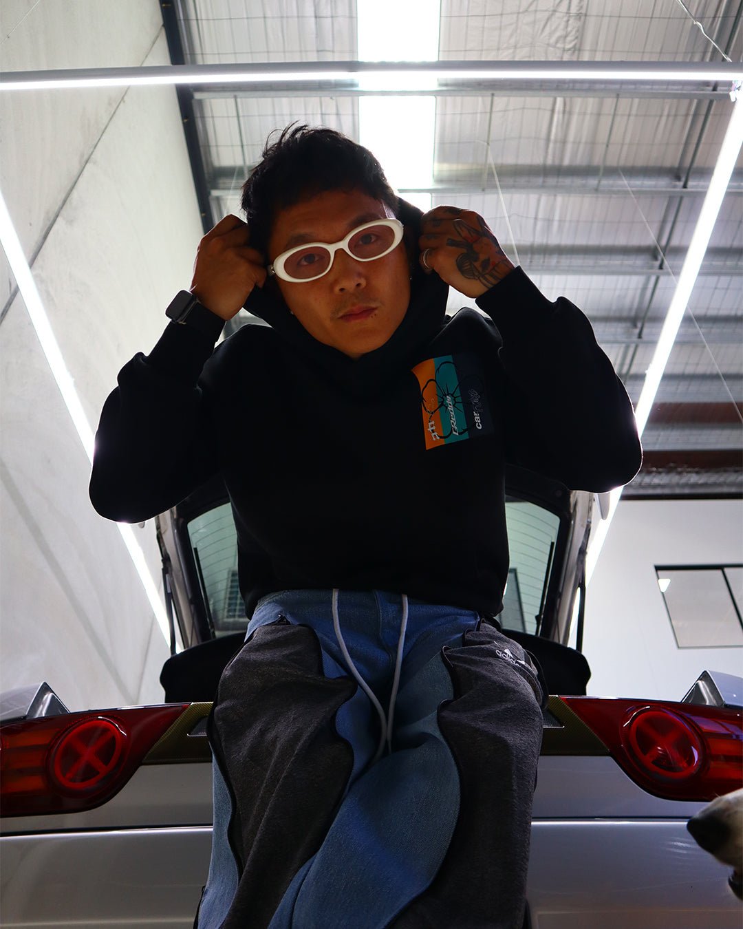 "GReddy" Collab Hoodie // BLACK - KOKA Dept.