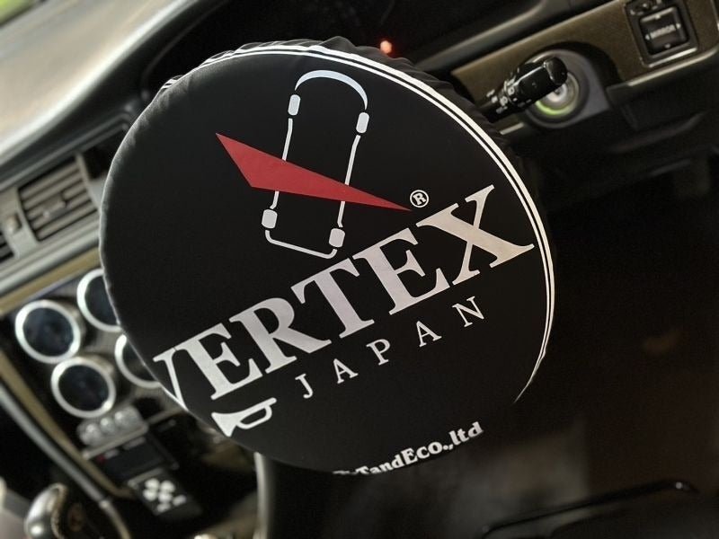 Vertex Steering Wheel Cover; Black - KOKA Dept.