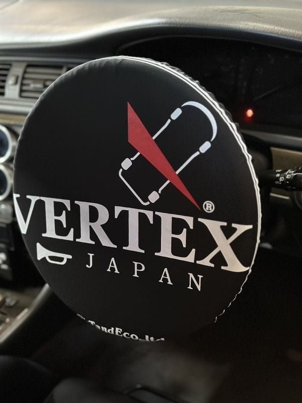 Vertex Steering Wheel Cover; Black - KOKA Dept.