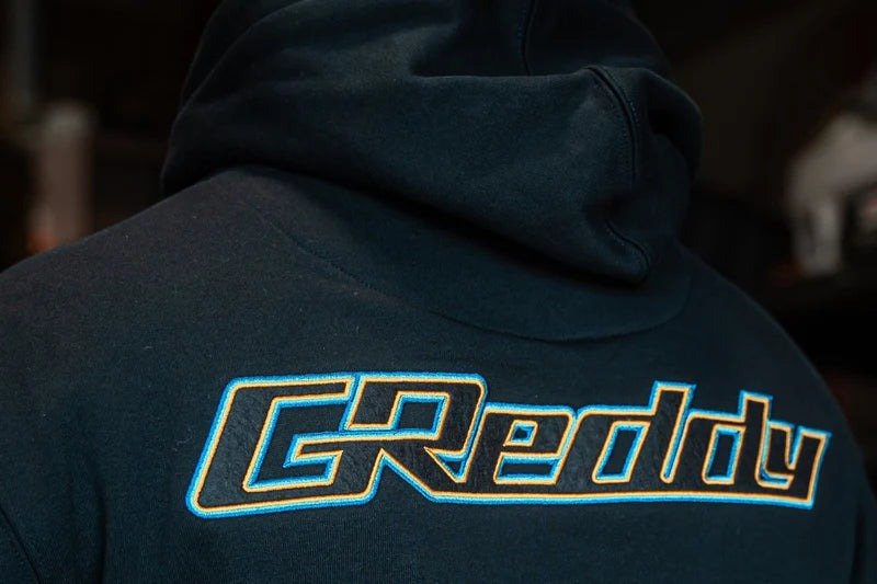 GReddy Tri - color G Logo Pullover Hoodie - Black - KOKA Dept.