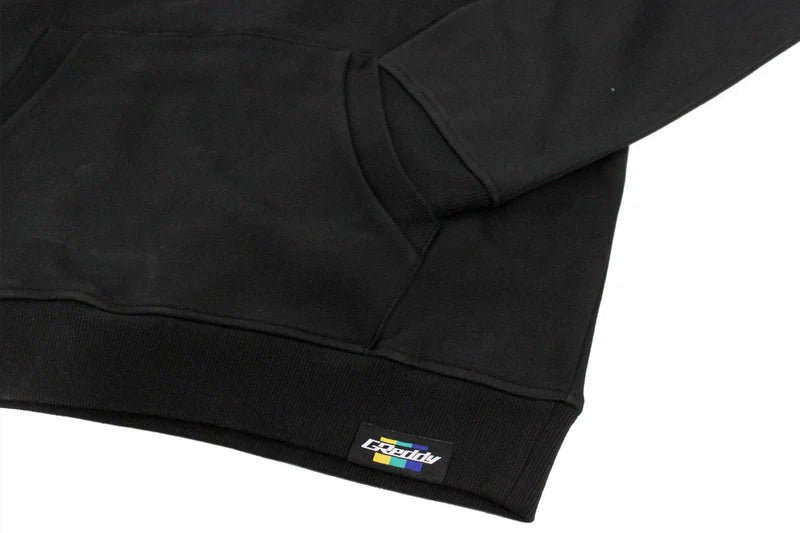 GReddy Tri - color G Logo Pullover Hoodie - Black - KOKA Dept.