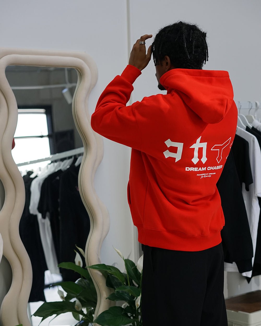 "Dream Chaser" Hoodie // ICHIGO RED - KOKA Dept.
