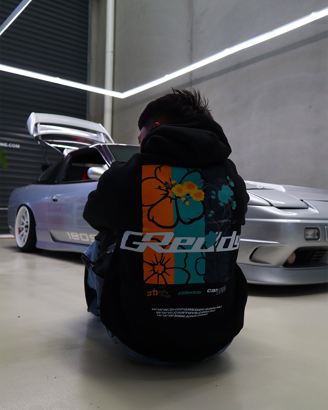 "GReddy" Collab Hoodie // BLACK - KOKA Dept.