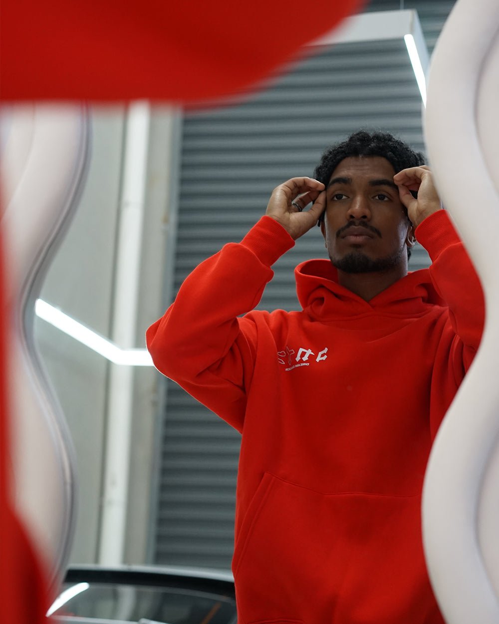 "Dream Chaser" Hoodie // ICHIGO RED - KOKA Dept.