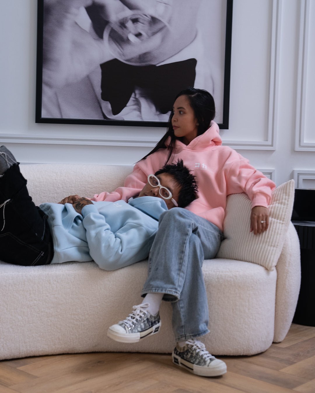 "Dream Chaser" Hoodie // Pastel Pink - KOKA Dept.