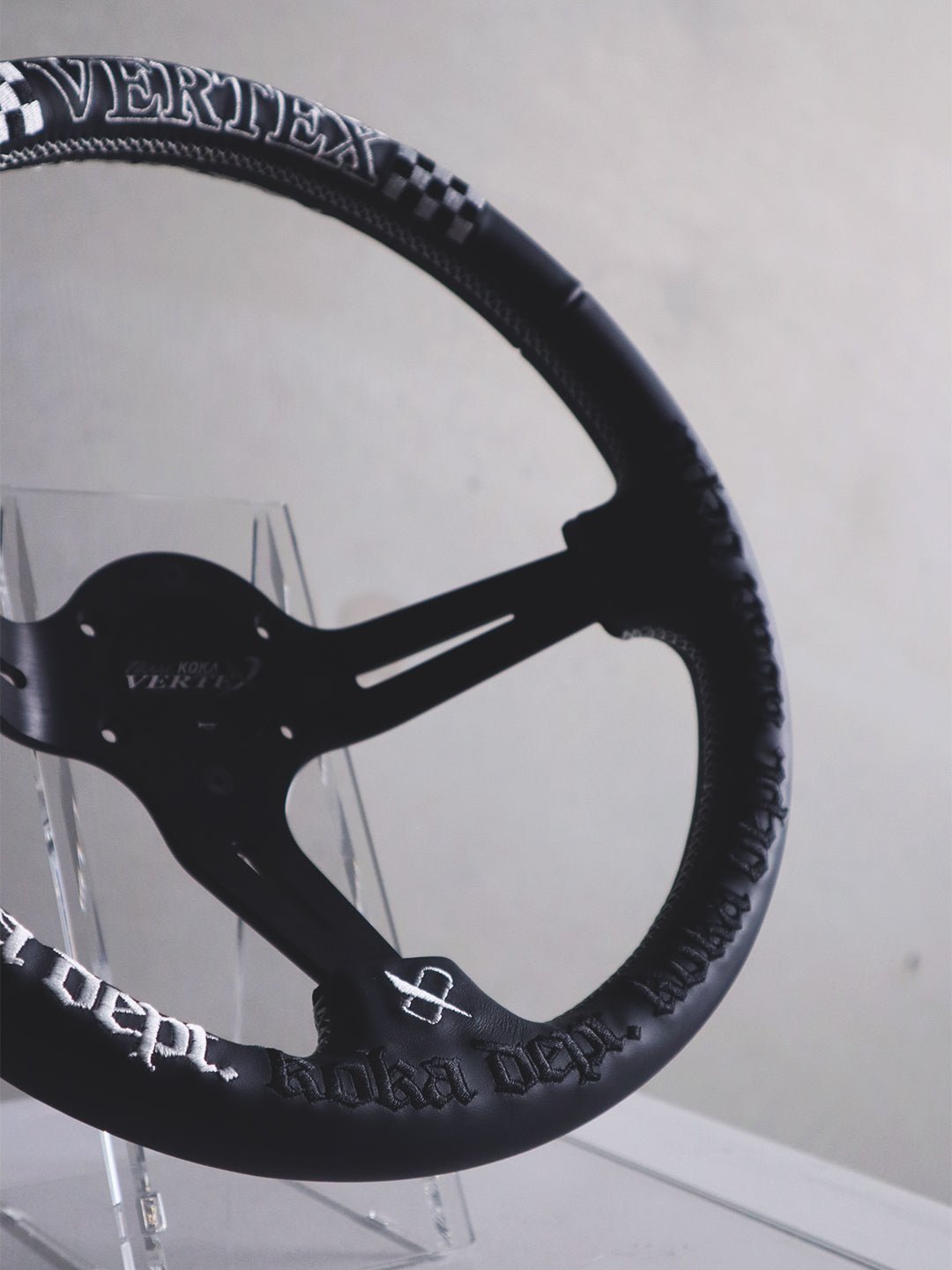 Vertex x KOKA Dept // Steering Wheel - KOKA Dept.