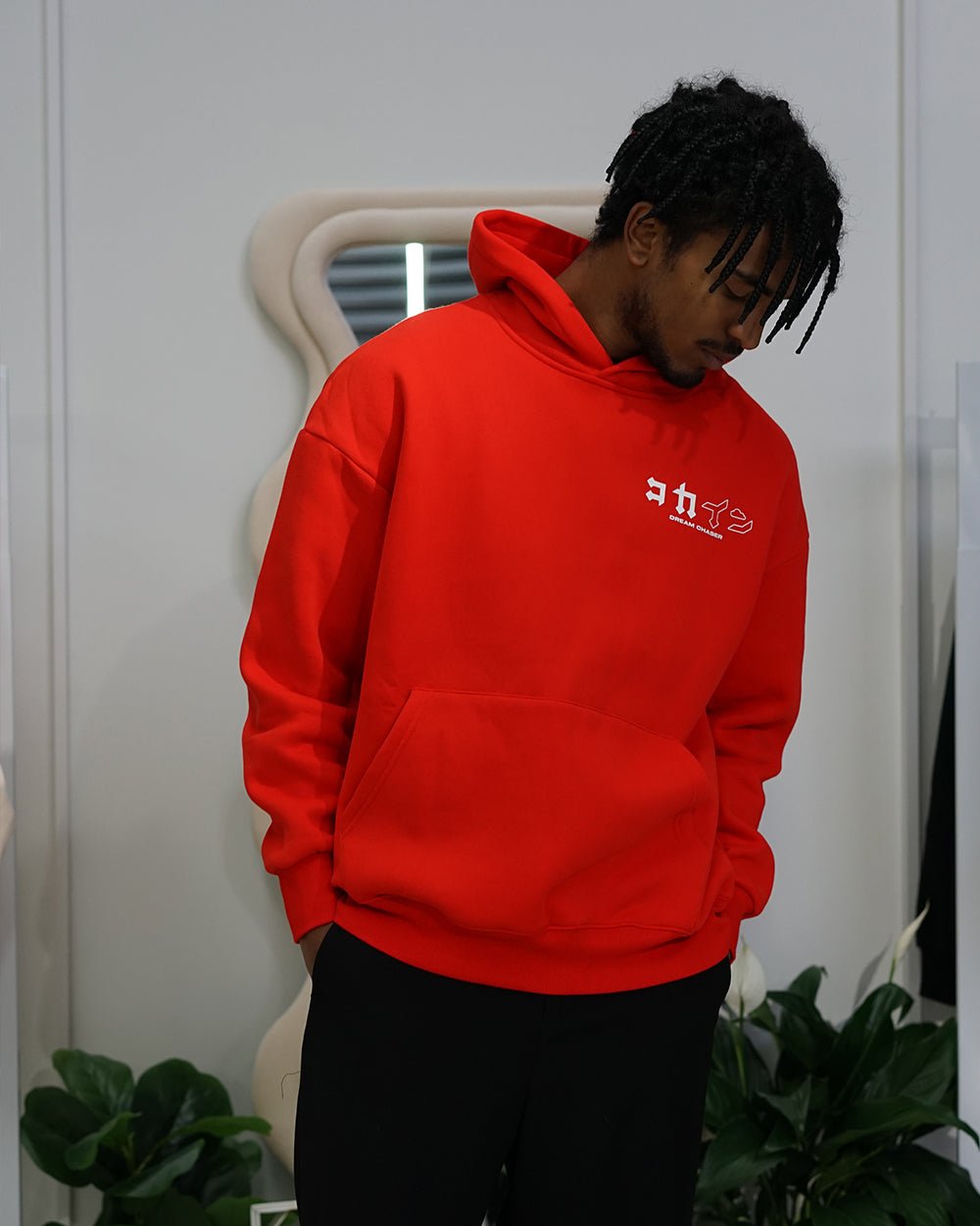 "Dream Chaser" Hoodie // ICHIGO RED - KOKA Dept.