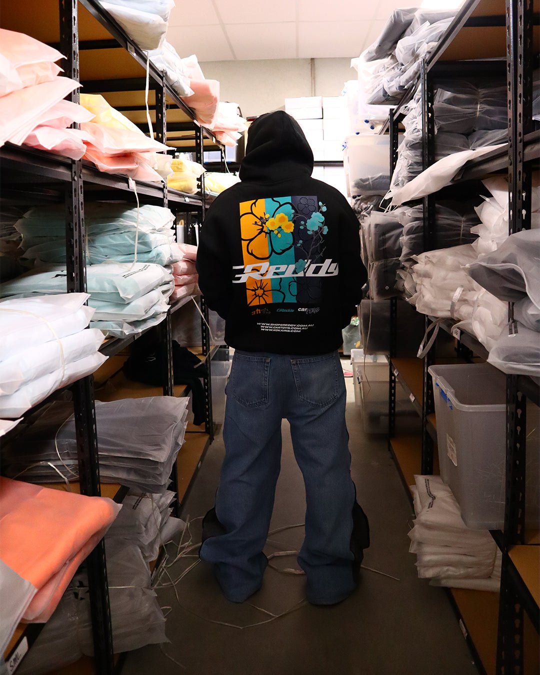 "GReddy" Collab Hoodie // BLACK - KOKA Dept.