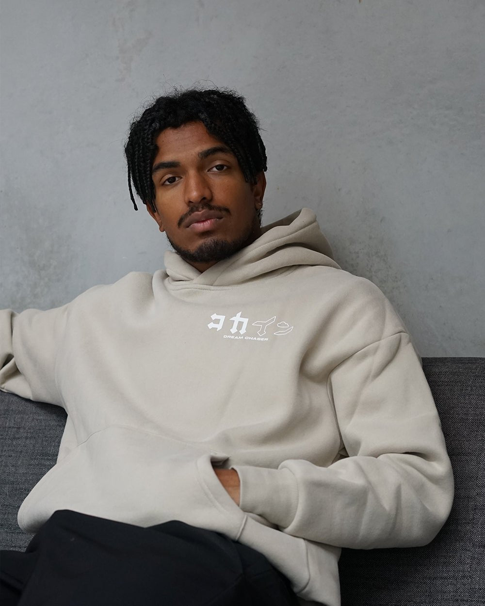 "Dream Chaser" Hoodie // CHAMPAGNE - KOKA Dept.