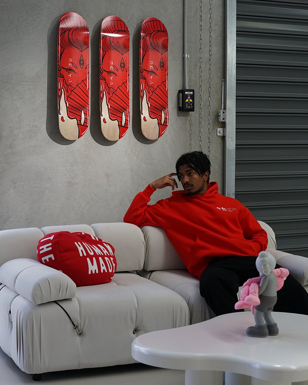 "Dream Chaser" Hoodie // ICHIGO RED - KOKA Dept.
