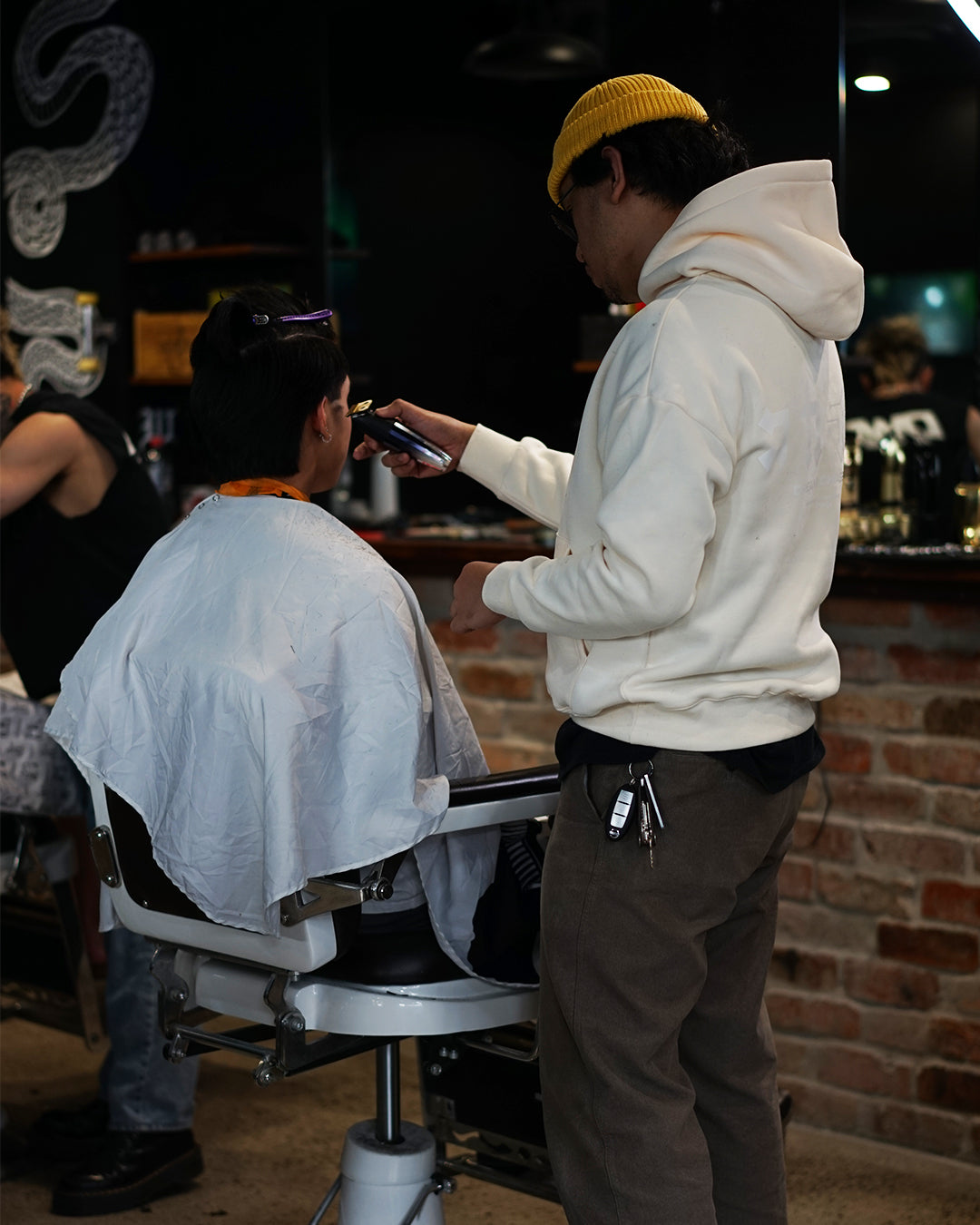 "Dream Chaser" Hoodie // CHAMPIONSHIP WHITE