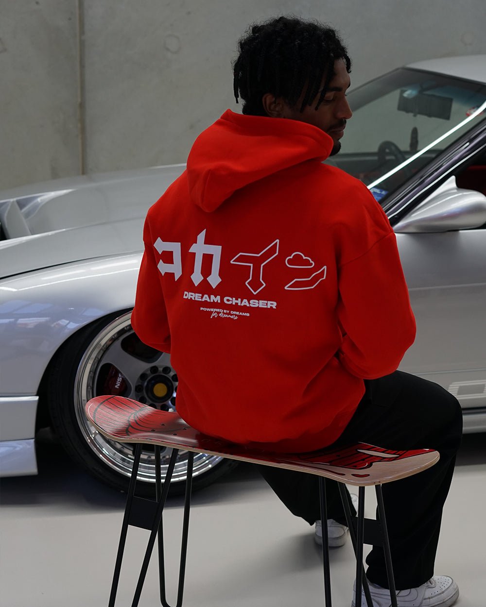 "Dream Chaser" Hoodie // ICHIGO RED - KOKA Dept.