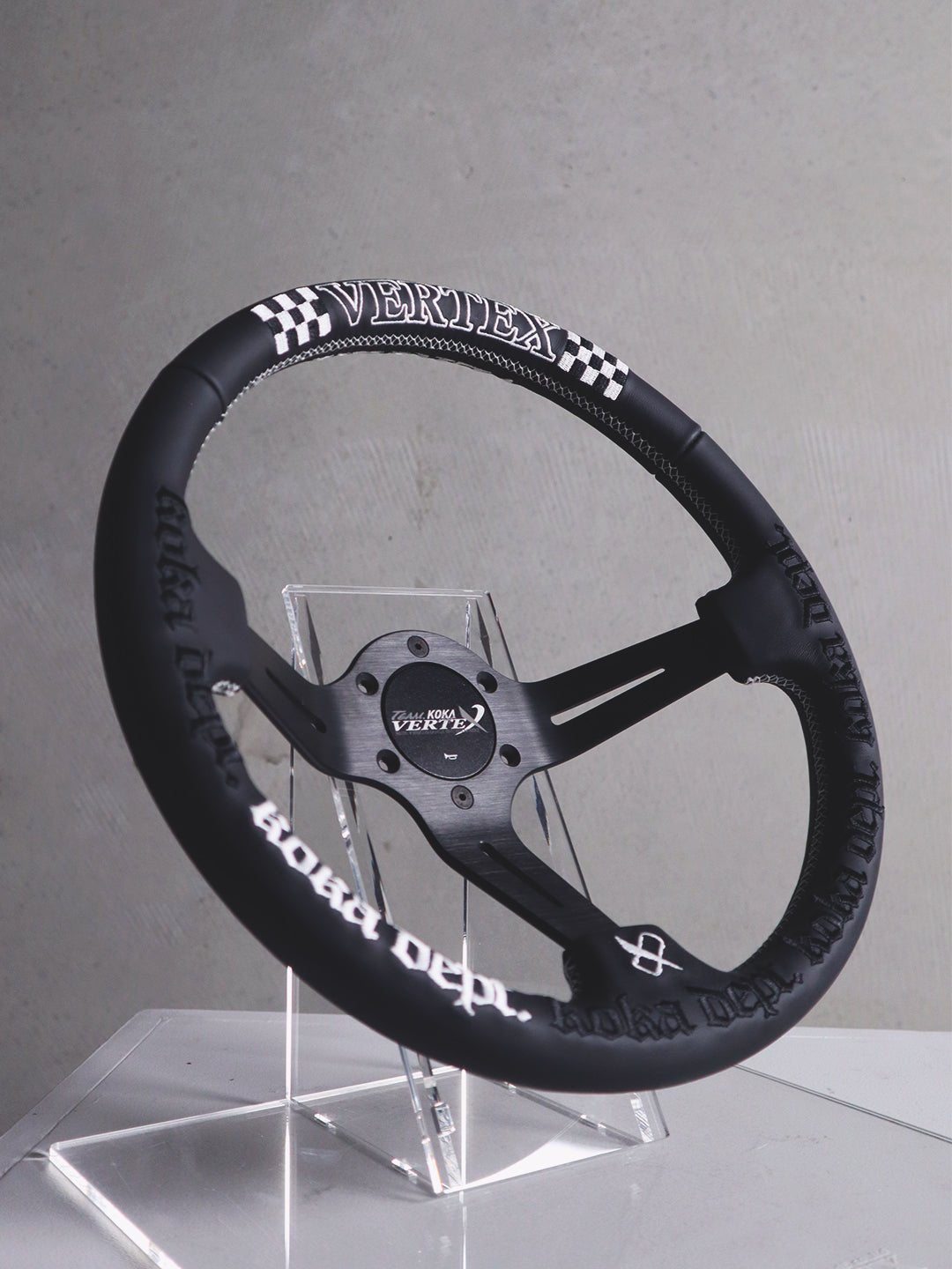 Vertex x KOKA Dept // Steering Wheel - KOKA Dept.
