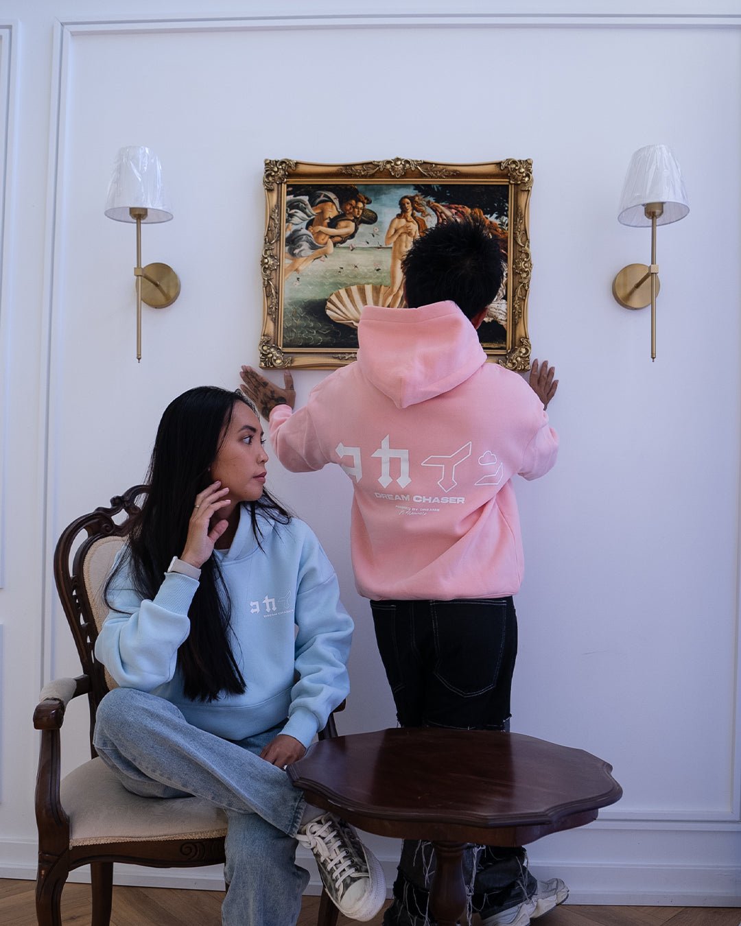 "Dream Chaser" Hoodie // Pastel Pink - KOKA Dept.