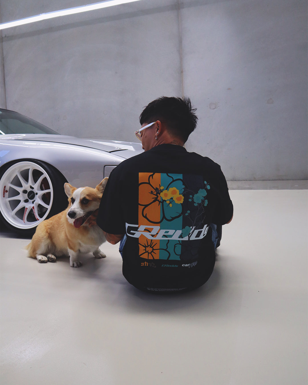 "GReddy" Collab T Shirt // Black