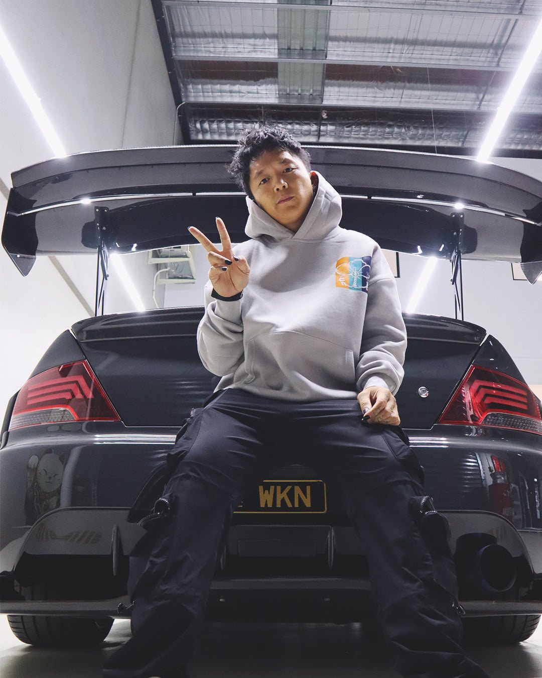 "GReddy" Collab Hoodie // NARDO GREY - KOKA Dept.