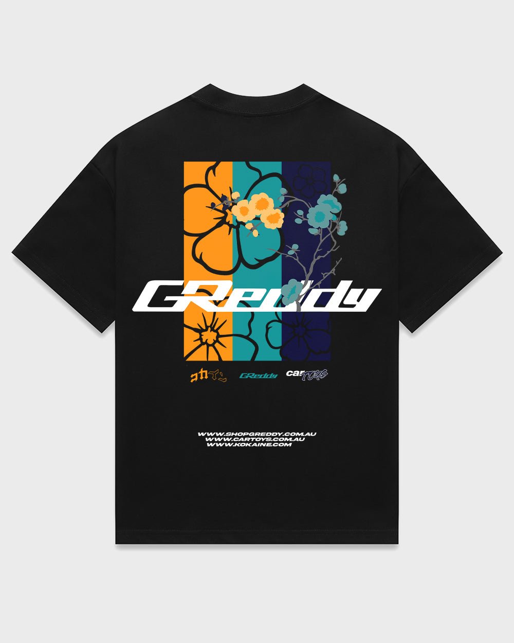 "GReddy" Collab T Shirt // Black - KOKA Dept.