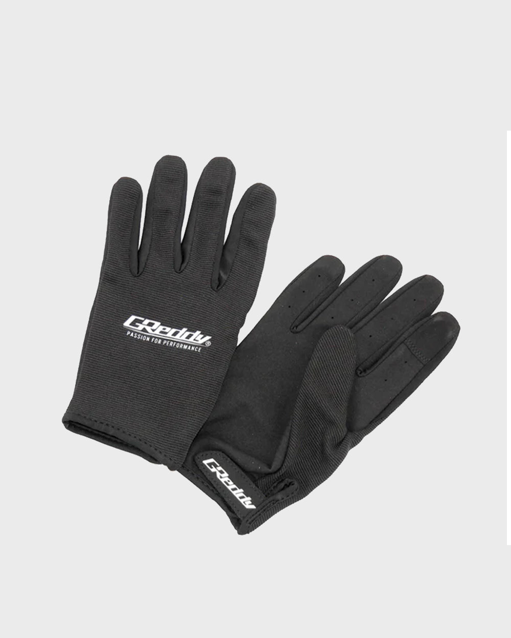 GReddy "Passion for Performance" Mechanic's Gloves - Black/Black - KOKA Dept.