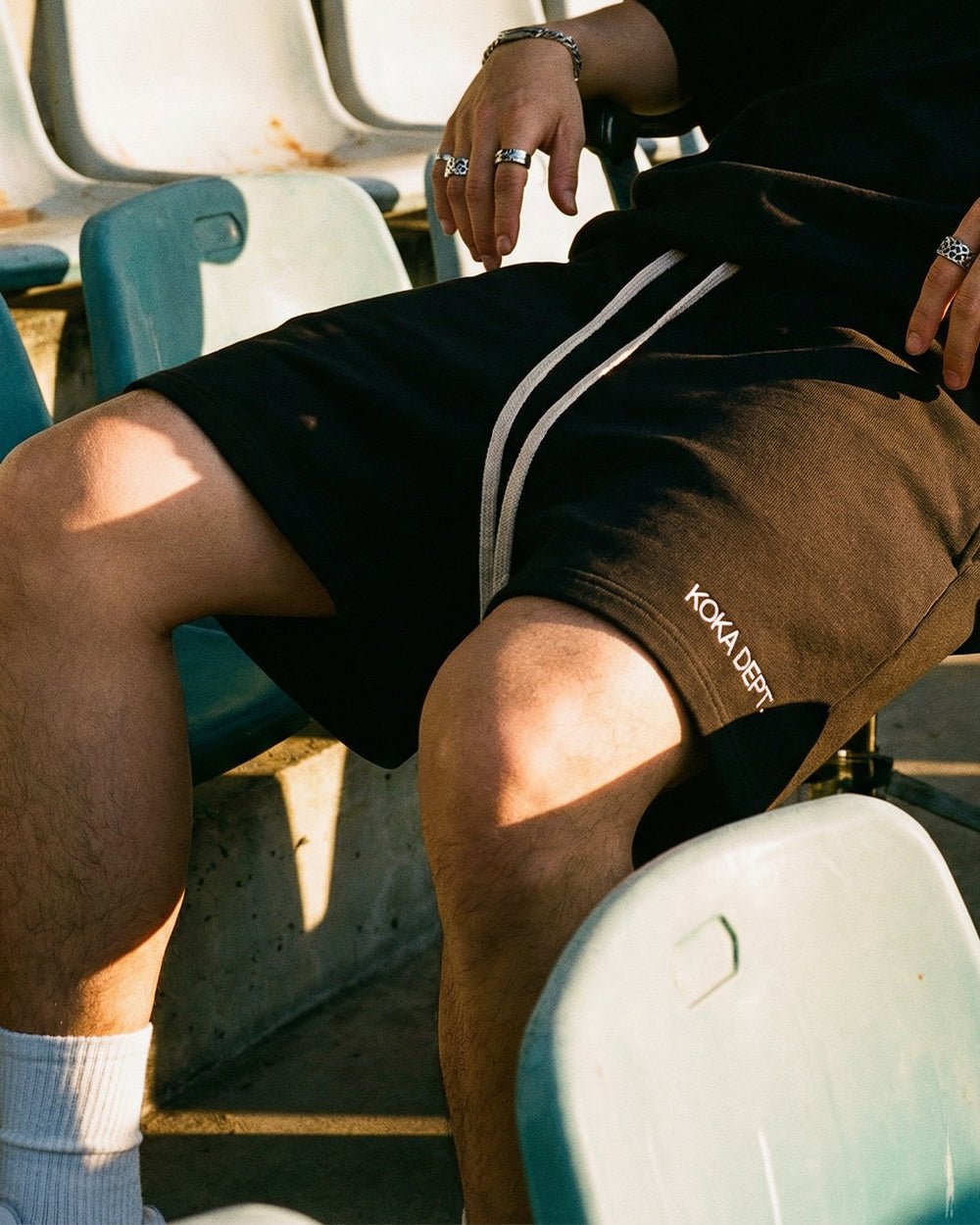 Premium Logo Shorts // BLACK - KOKA Dept.