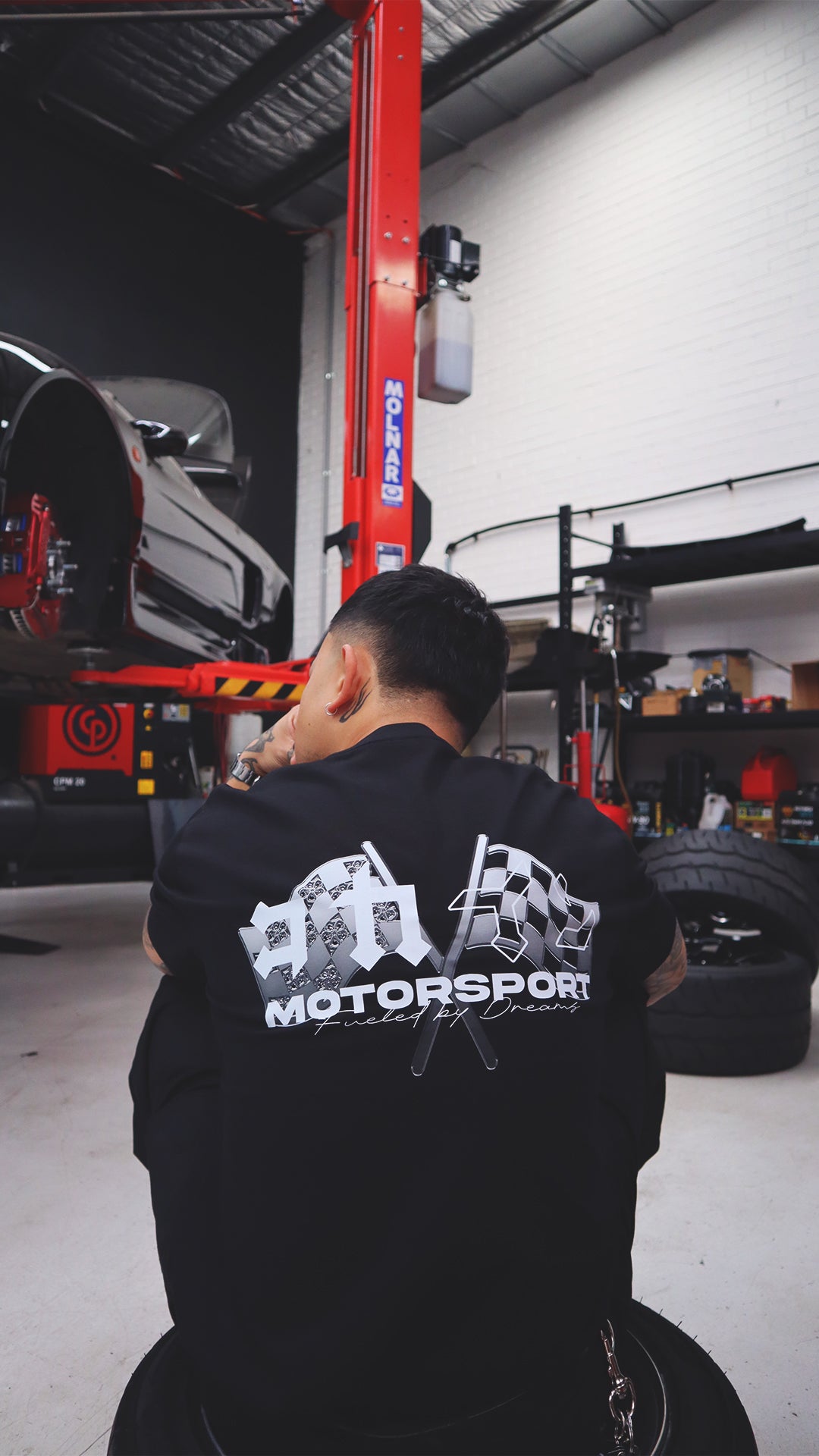 "Motorsport" T Shirt // Black - KOKA Dept.