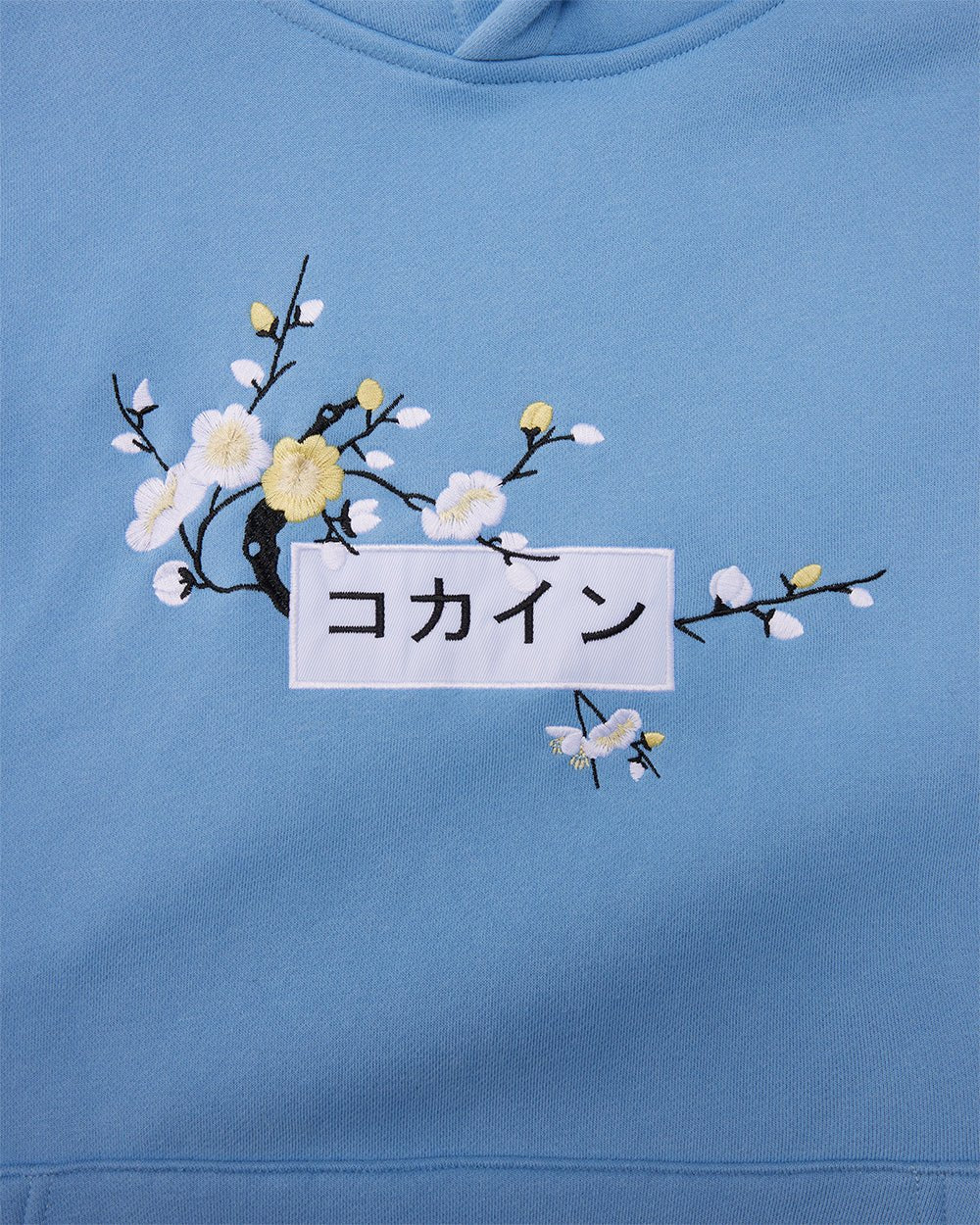Blue / Yellow & White Blossom //// Hoodie - KOKA Dept.
