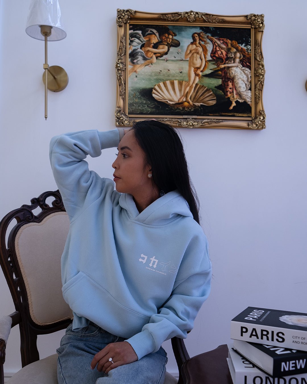 "Dream Chaser" Hoodie // Pastel Blue - KOKA Dept.