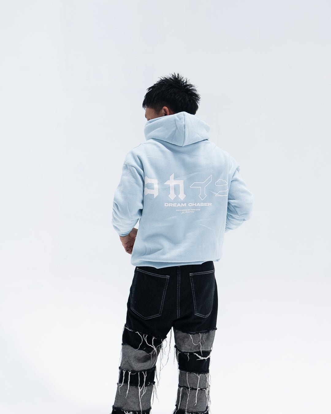 "Dream Chaser" Hoodie // Pastel Blue - KOKA Dept.