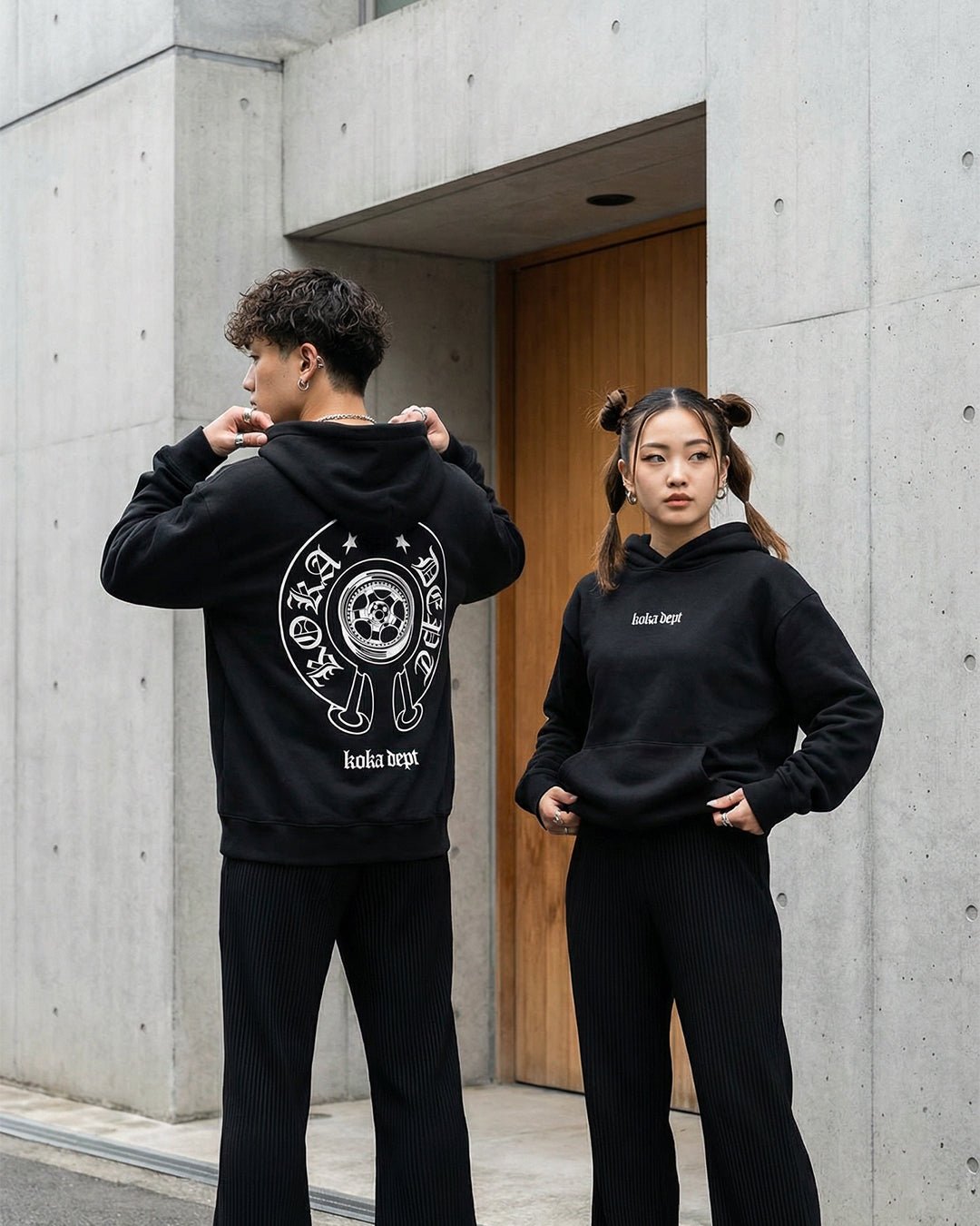 Chrome Wheel Hoodie // - KOKA Dept.