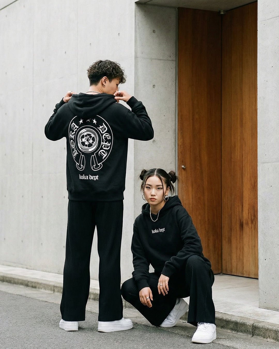 Chrome Wheel Hoodie // - KOKA Dept.