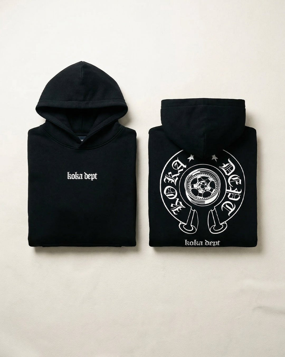 Chrome Wheel Hoodie // - KOKA Dept.
