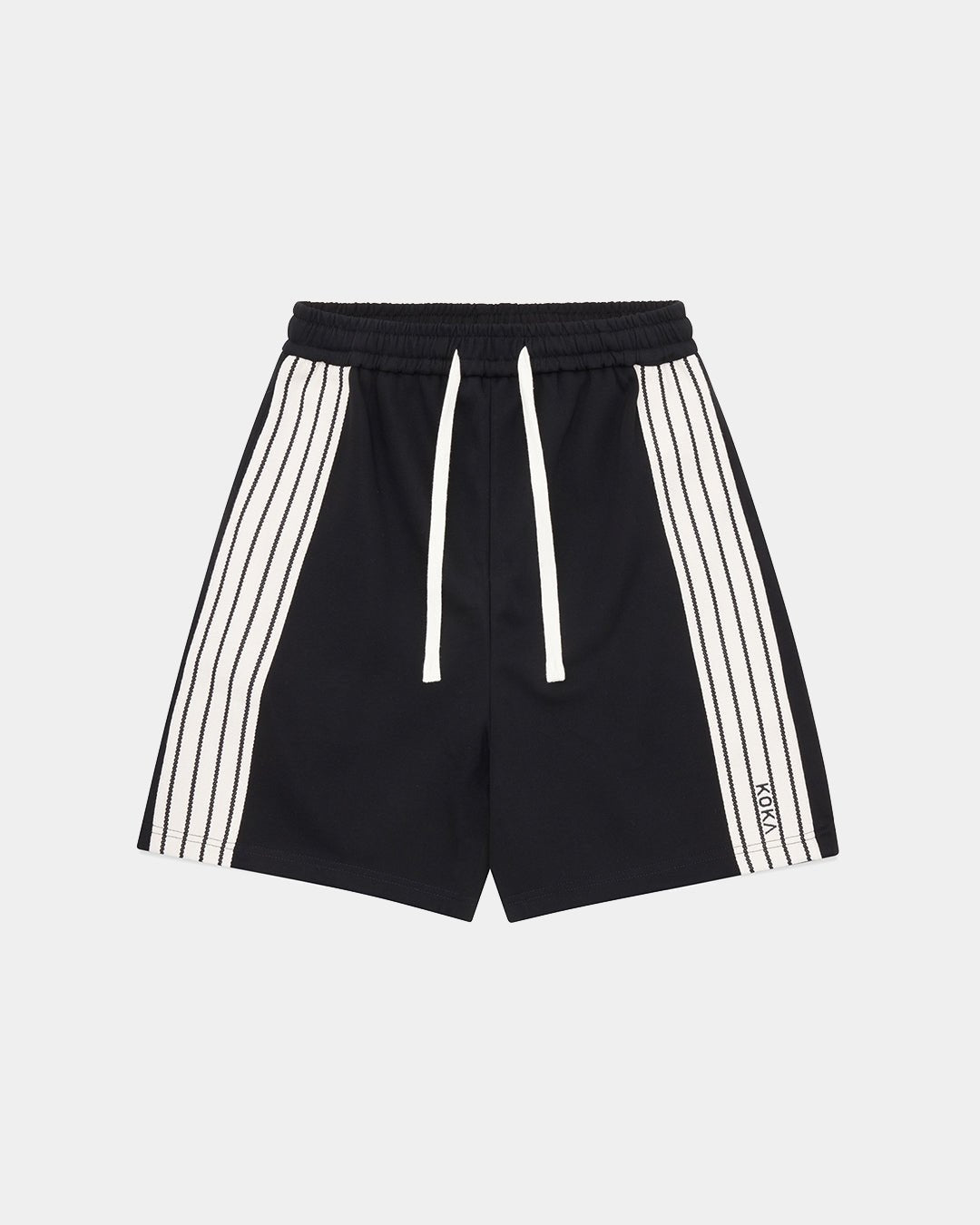 Premium Stripe Shorts // BLACK - KOKA Dept.