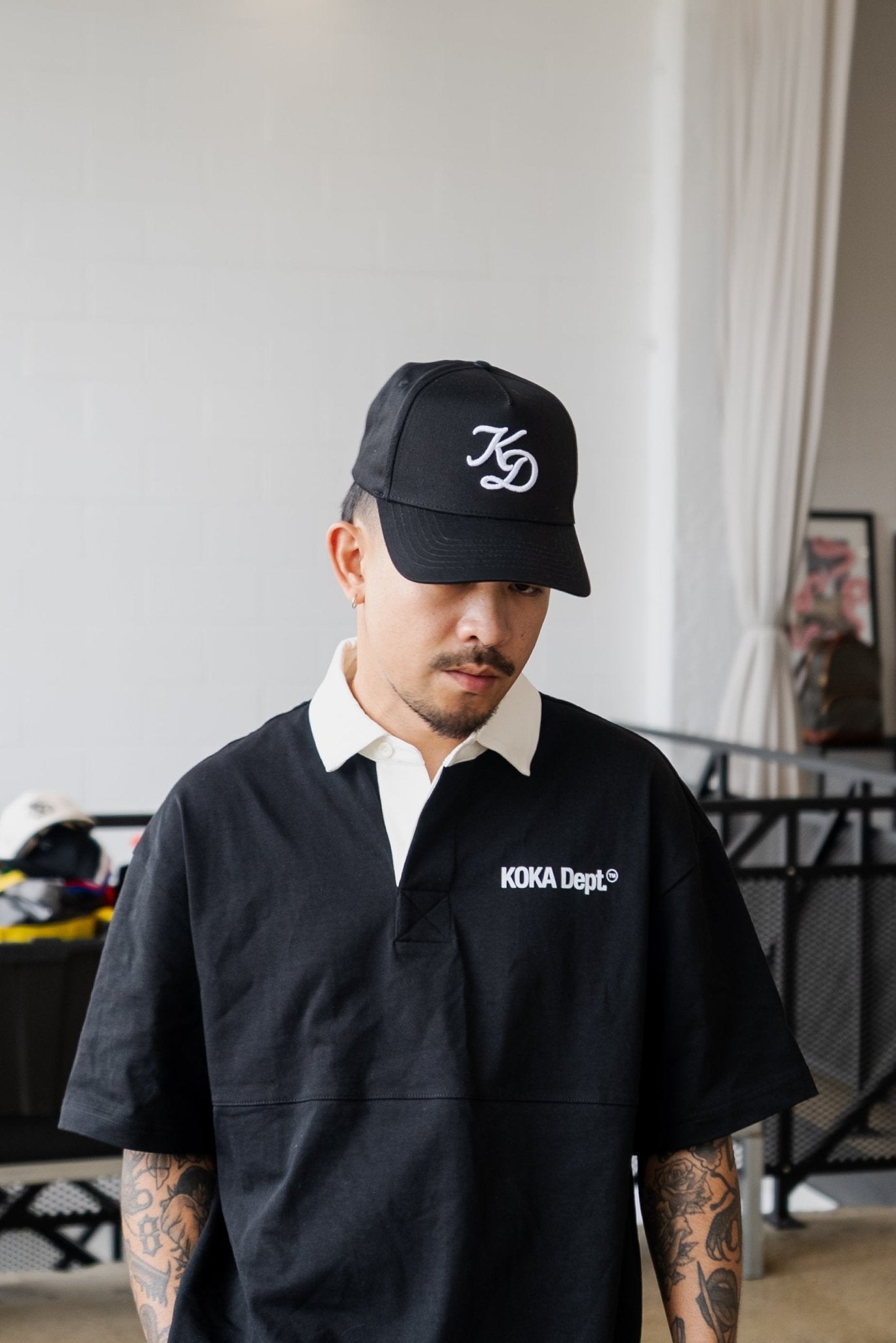 Logo Polo // Black - KOKA Dept.