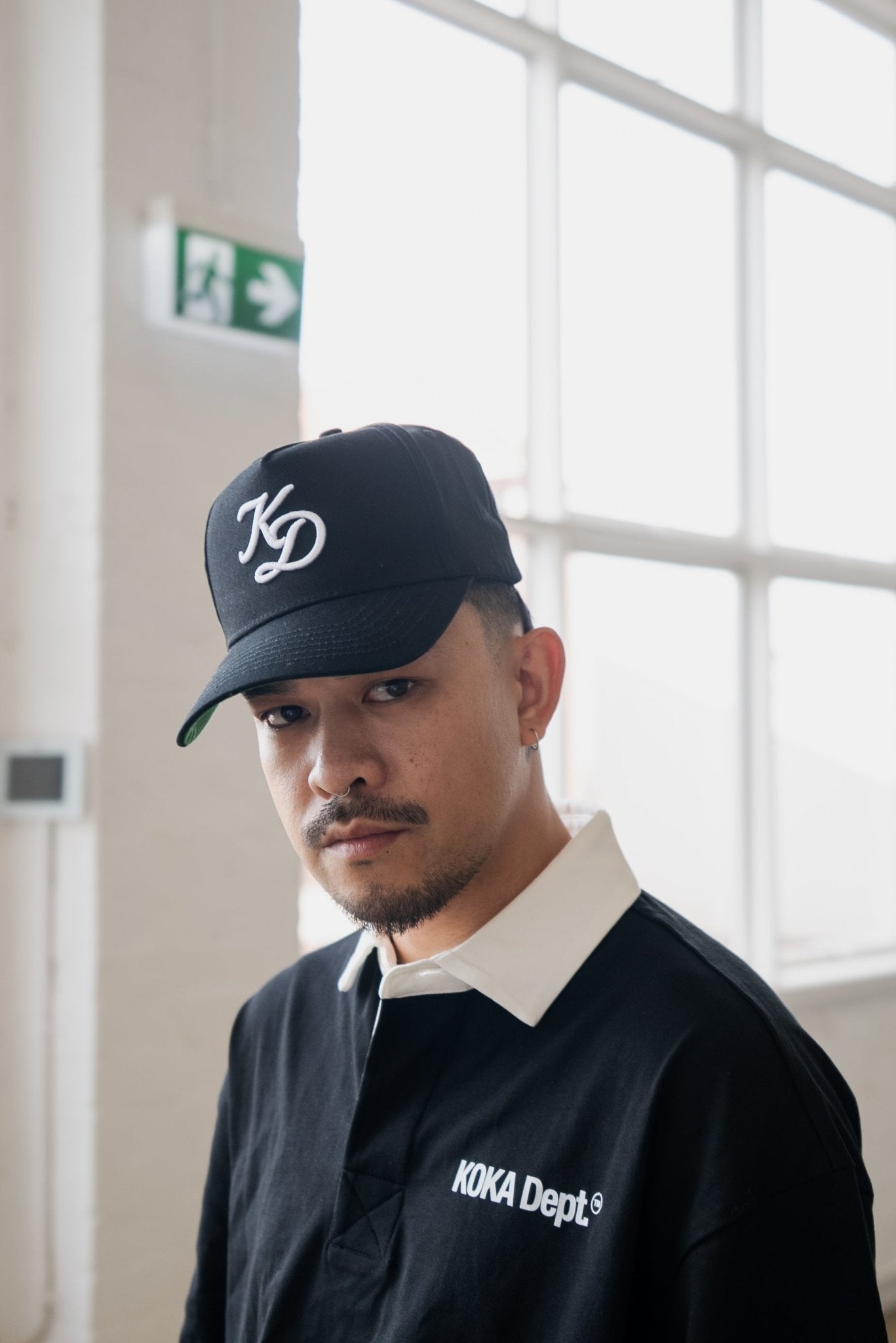Logo Polo // Black - KOKA Dept.