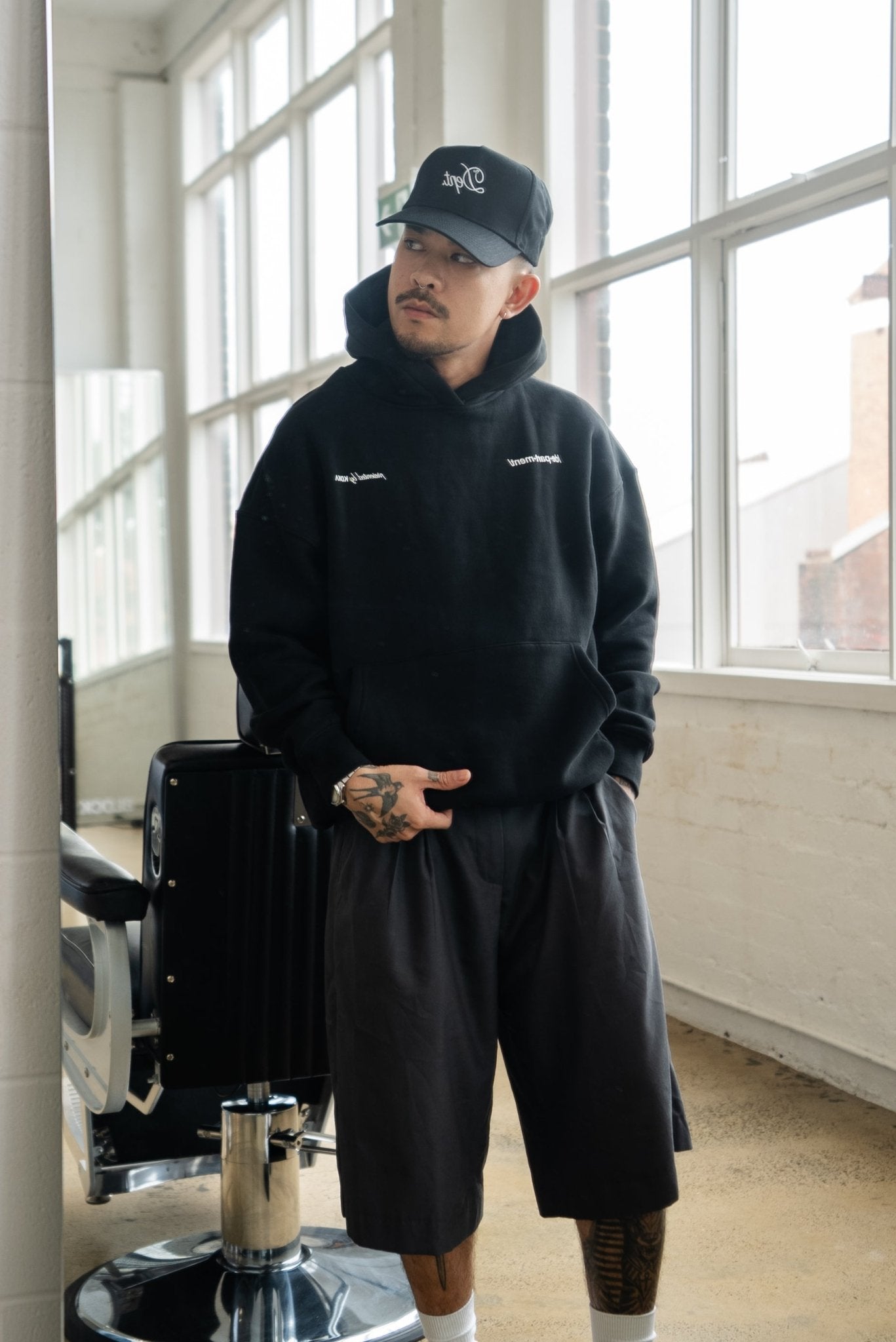 The Dept Hoodie // BLACK - KOKA Dept.