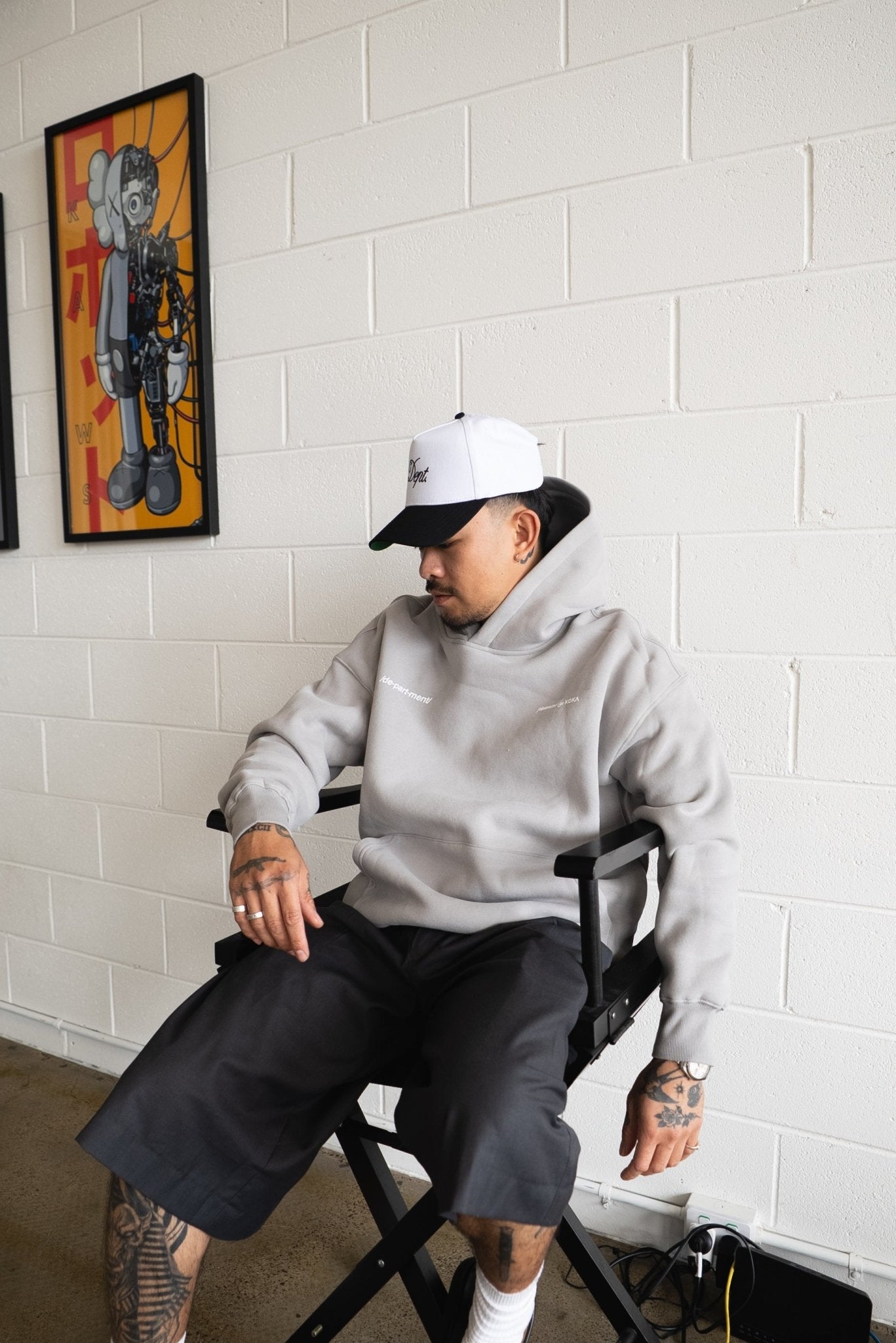 The Dept "A - Frame" Hat - White - KOKA Dept.