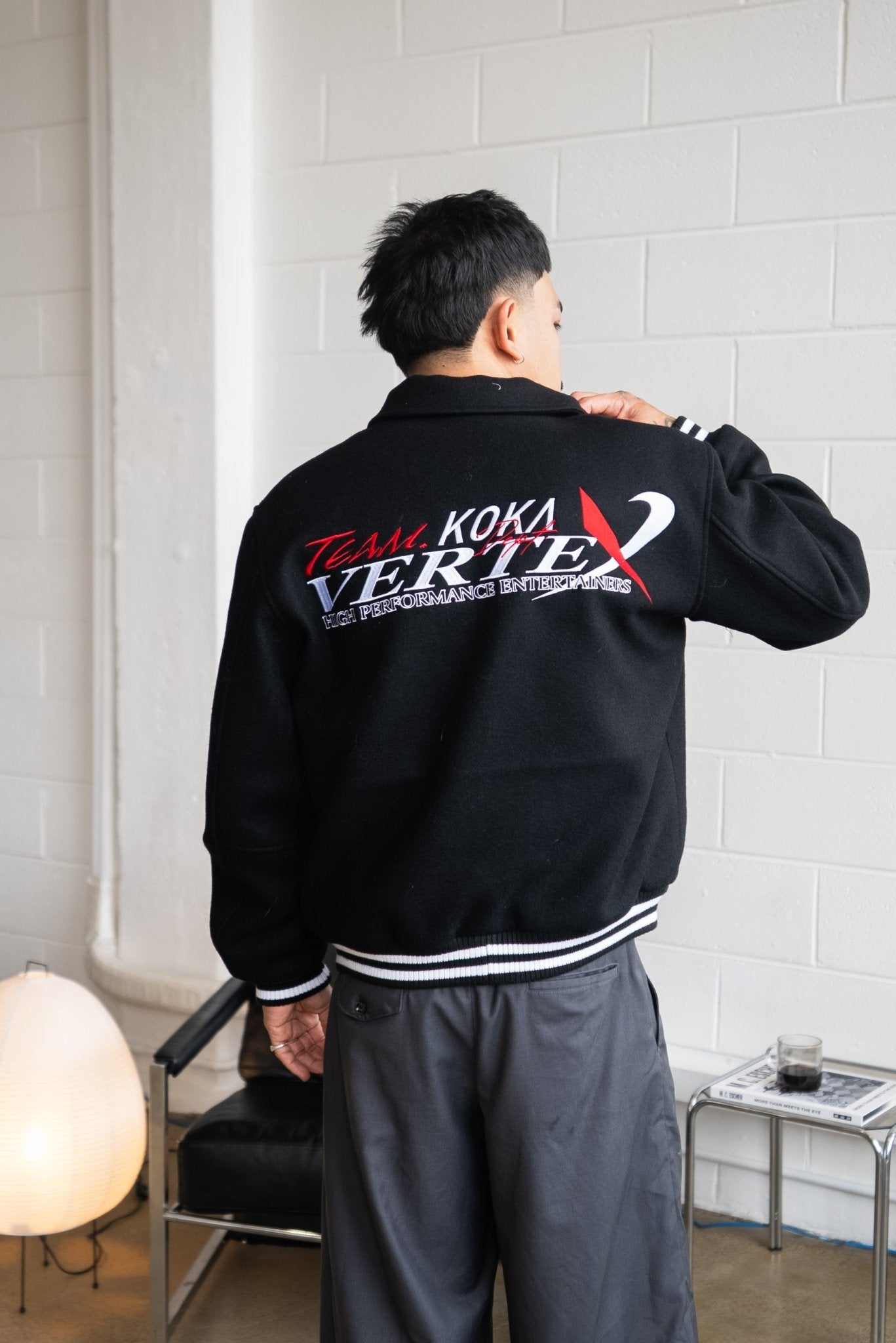 Vertex x KOKA Dept // Varsity Bomber Jacket - KOKA Dept.