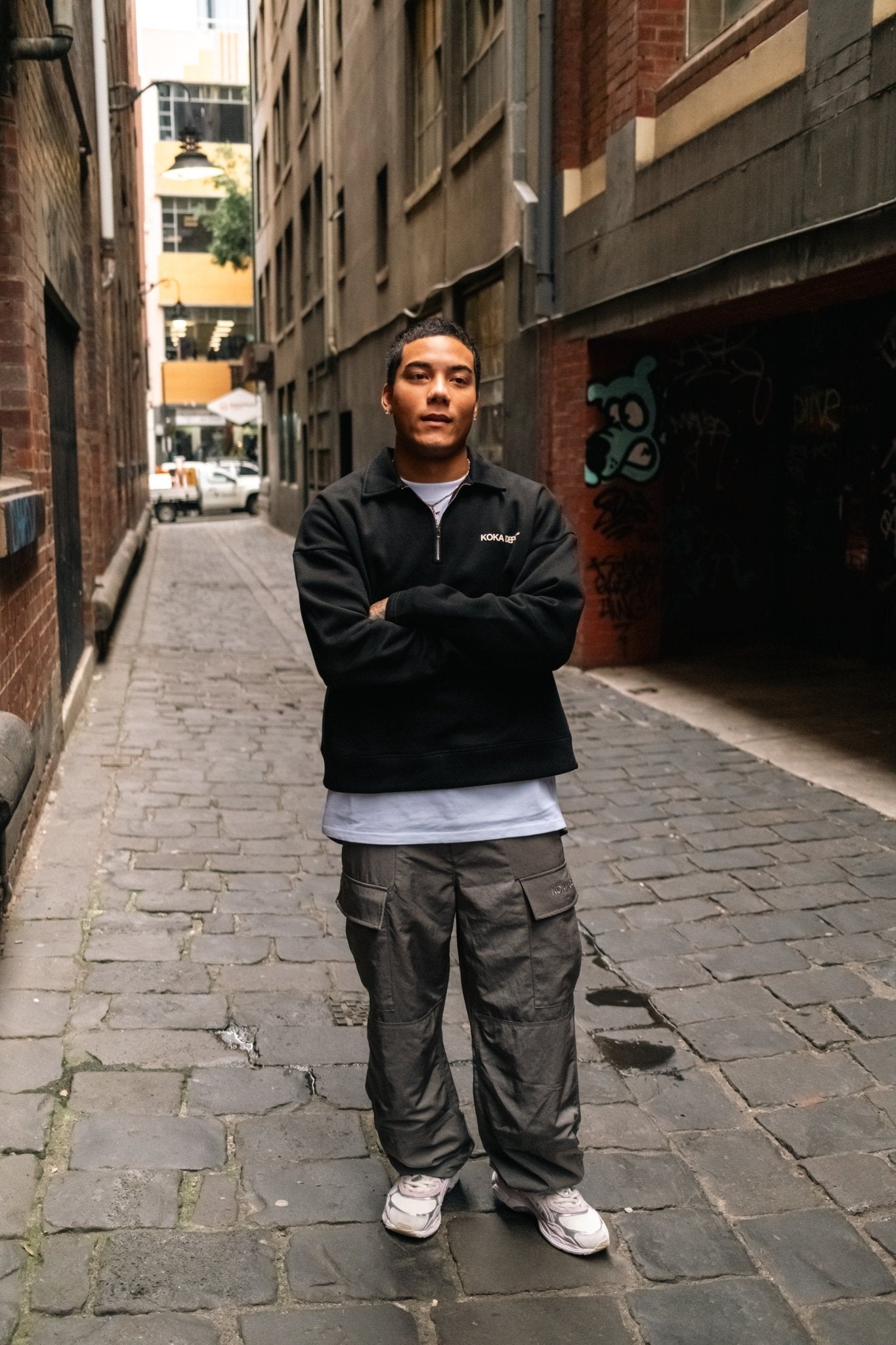 Pit Crew Cargo Pants - Grey - KOKA Dept.