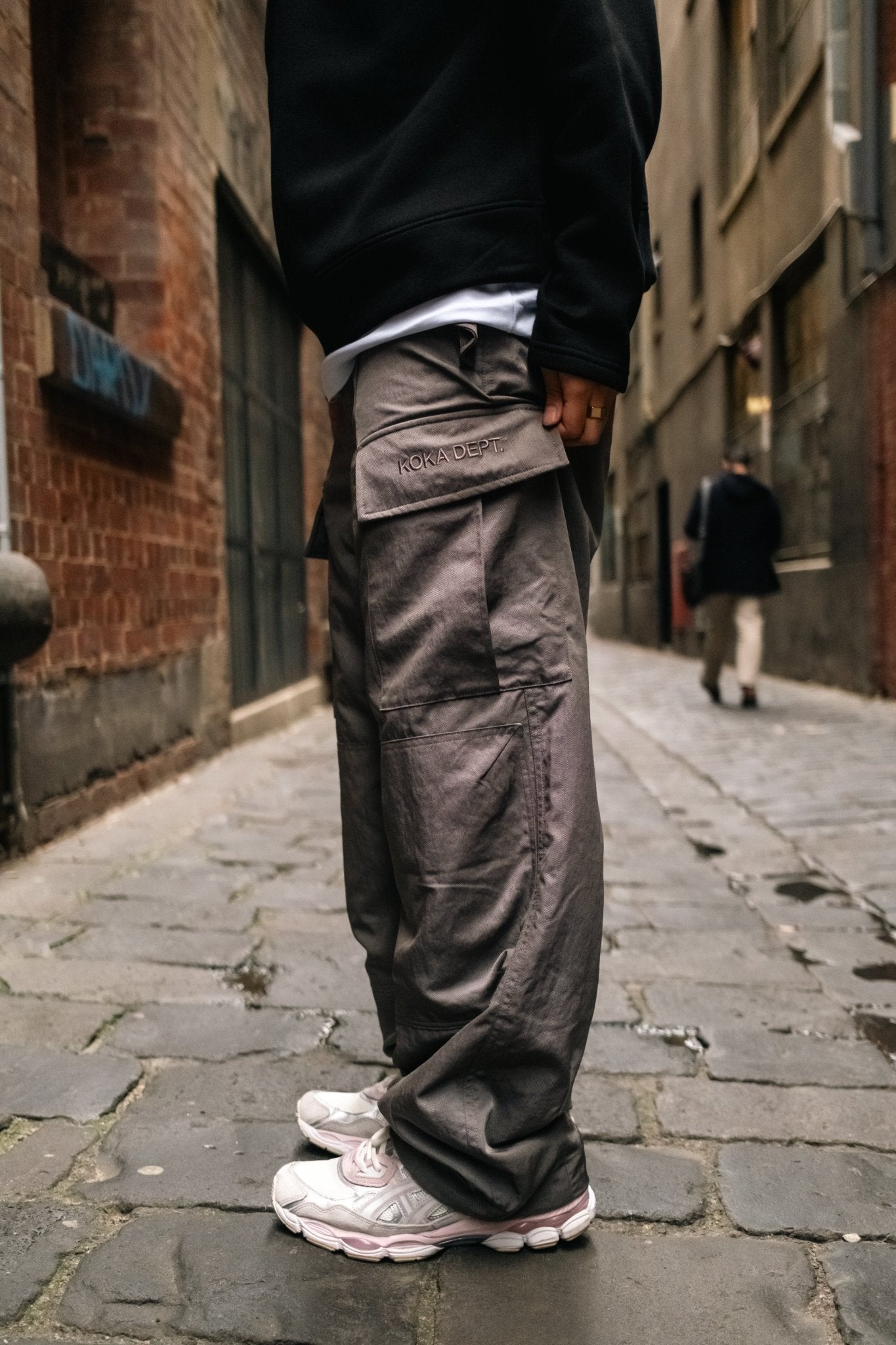 Pit Crew Cargo Pants - Grey - KOKA Dept.