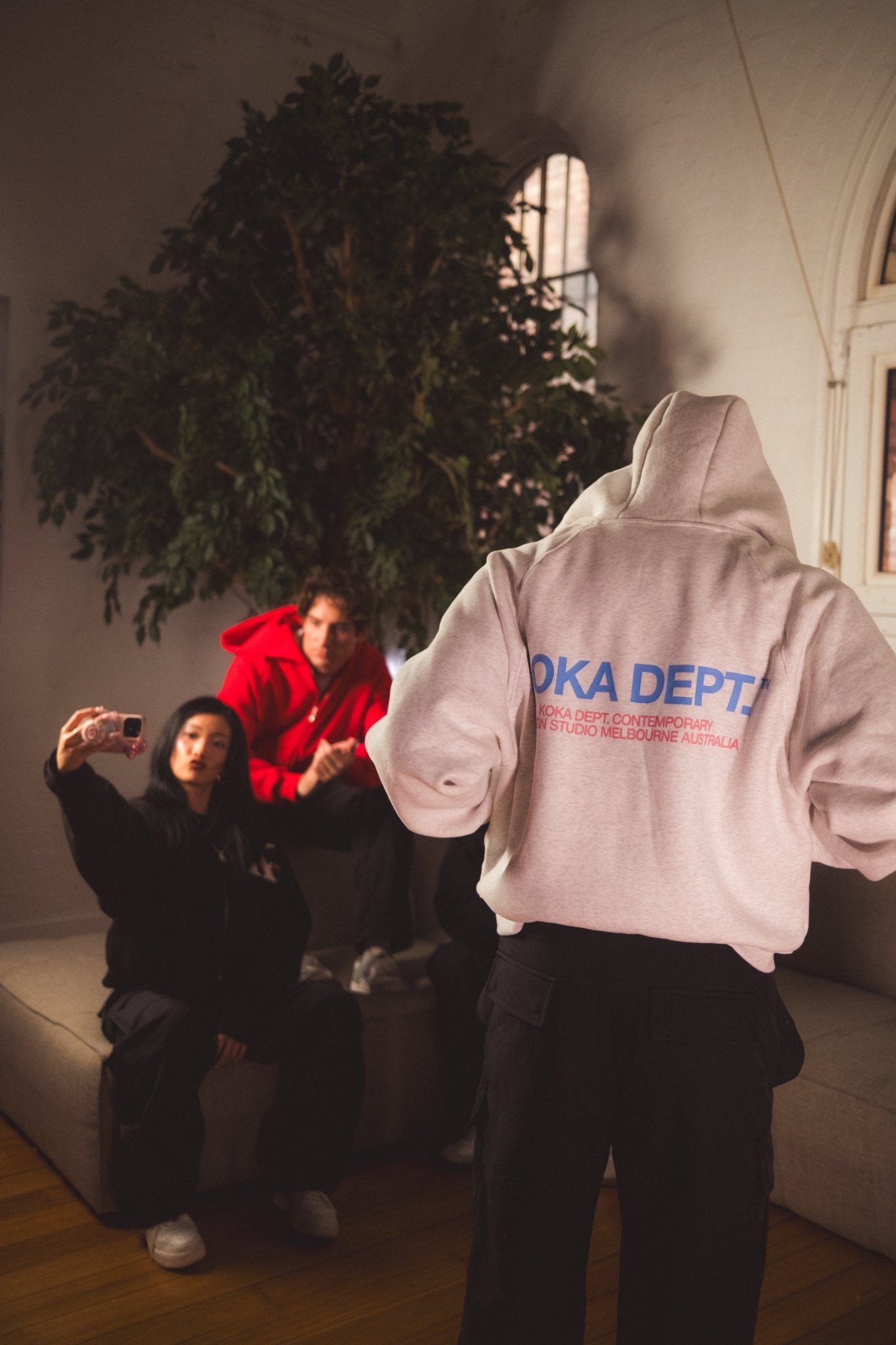 Core Zip Up Hoodie - Grey - KOKA Dept.