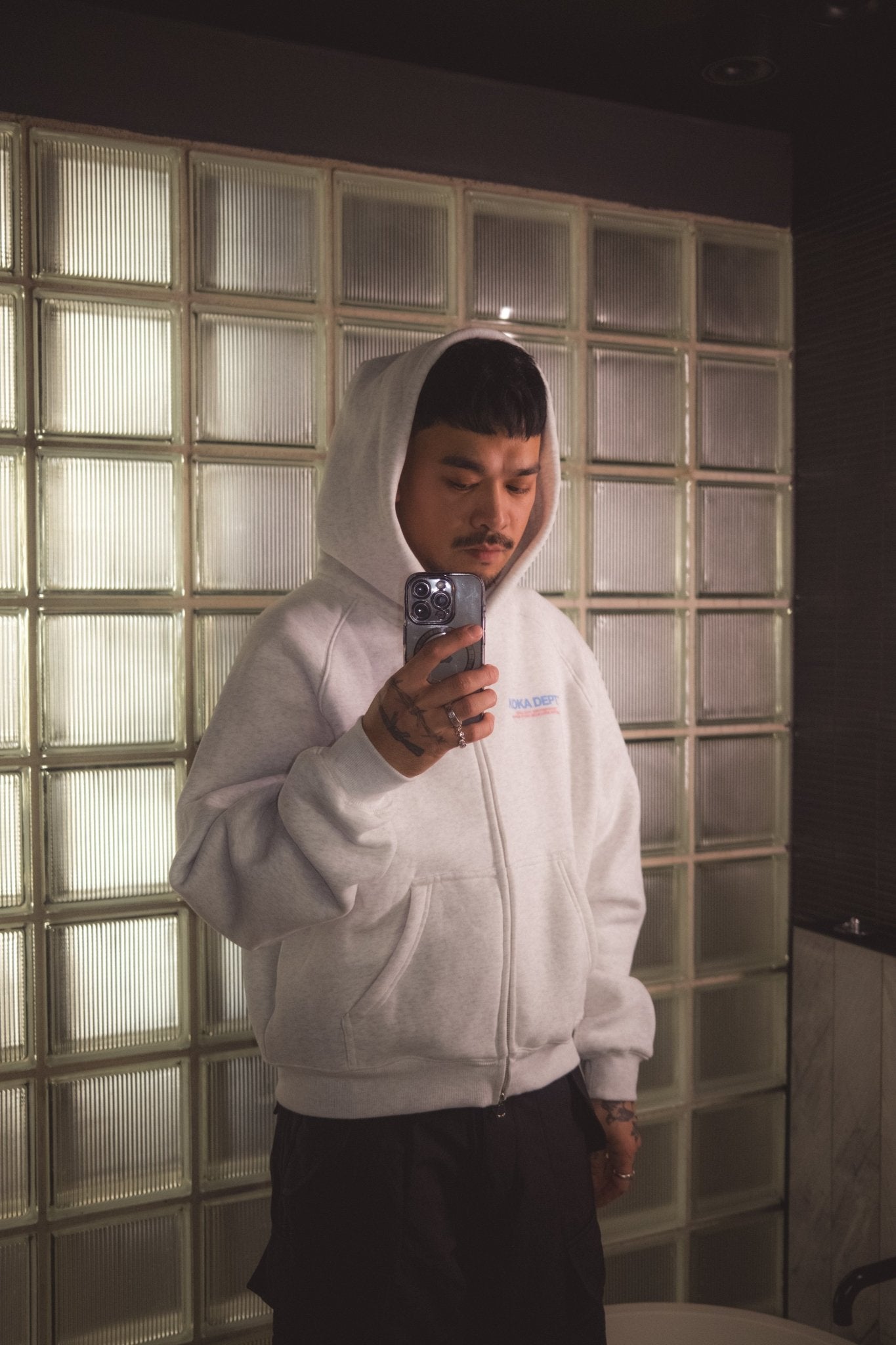 Core Zip Up Hoodie - Grey - KOKA Dept.